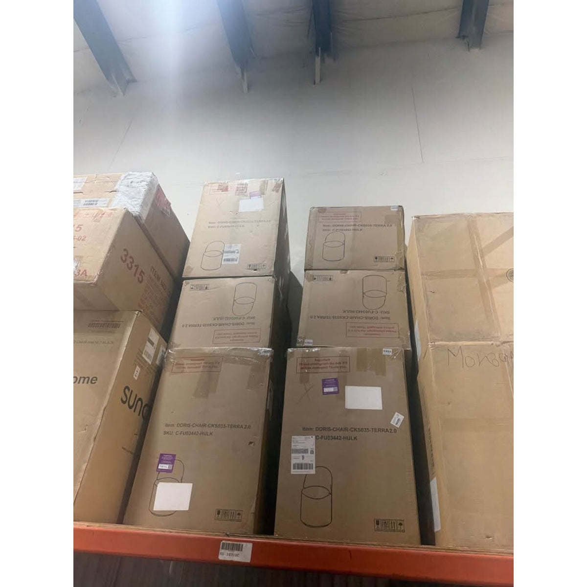 Set of 6 Rust Velvet Barrel Dining Chairs – New Open Box - $1200 Retail - Delivery Available