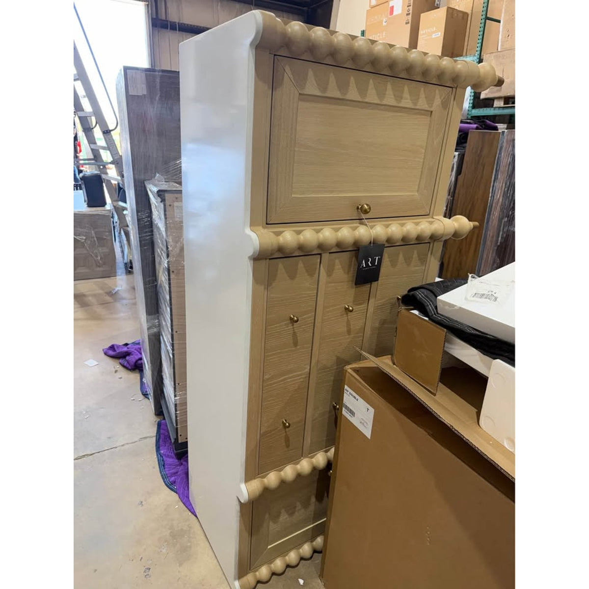 New 72” Marble-Top Credenza / Sideboard – $2,675 Retail – Delivery Available