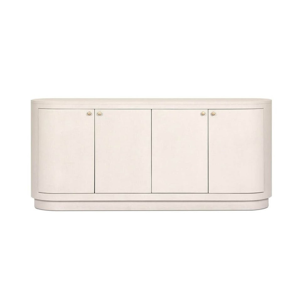 Four Hands Amelia Sideboard Credenza | Ivory Painted Finish | Designer Storage Cabinet | Delivery