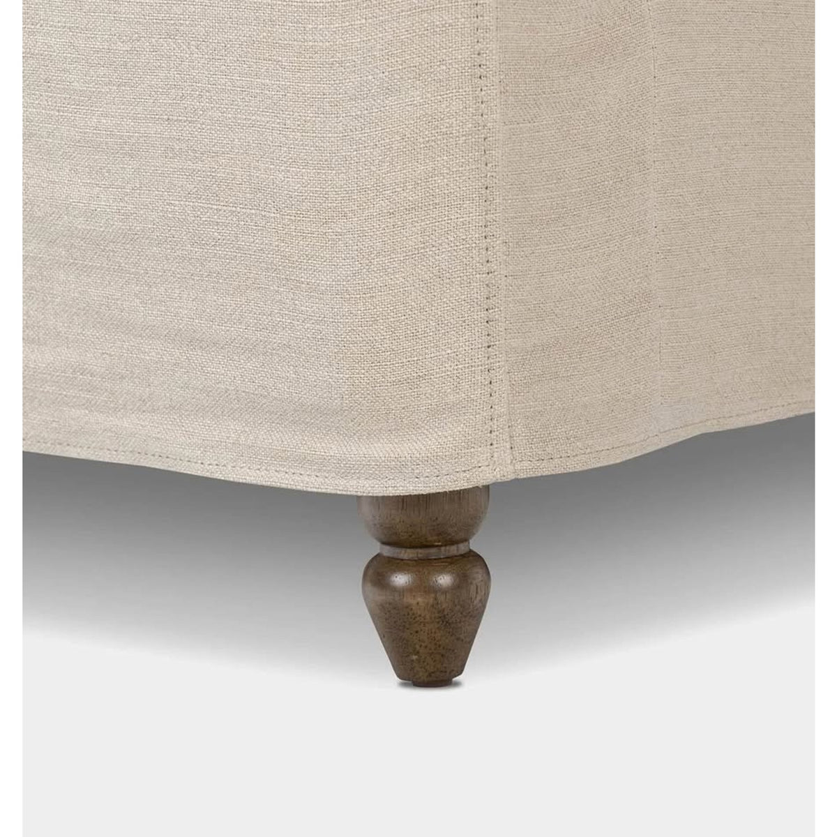 New Amber Lewis x Four Hands Dalia Queen Slipcovered Bed – $2,299 Retail – New Open Box - Delivery