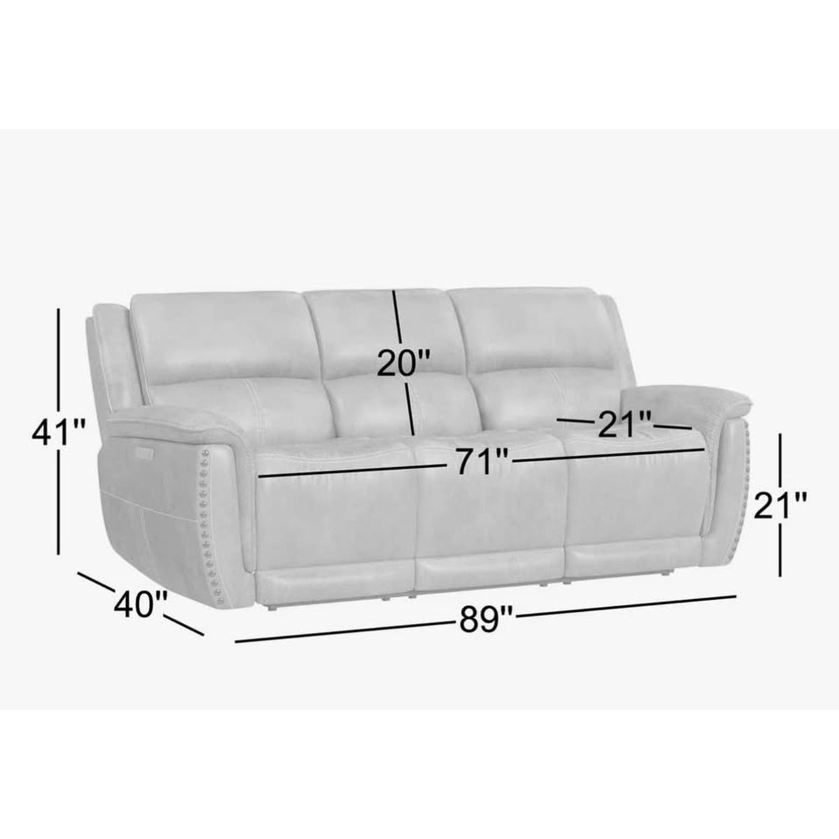Bryce Power Reclining Sofa with Power Headrest By Flexsteel $2399 Retail open box Delivery Available