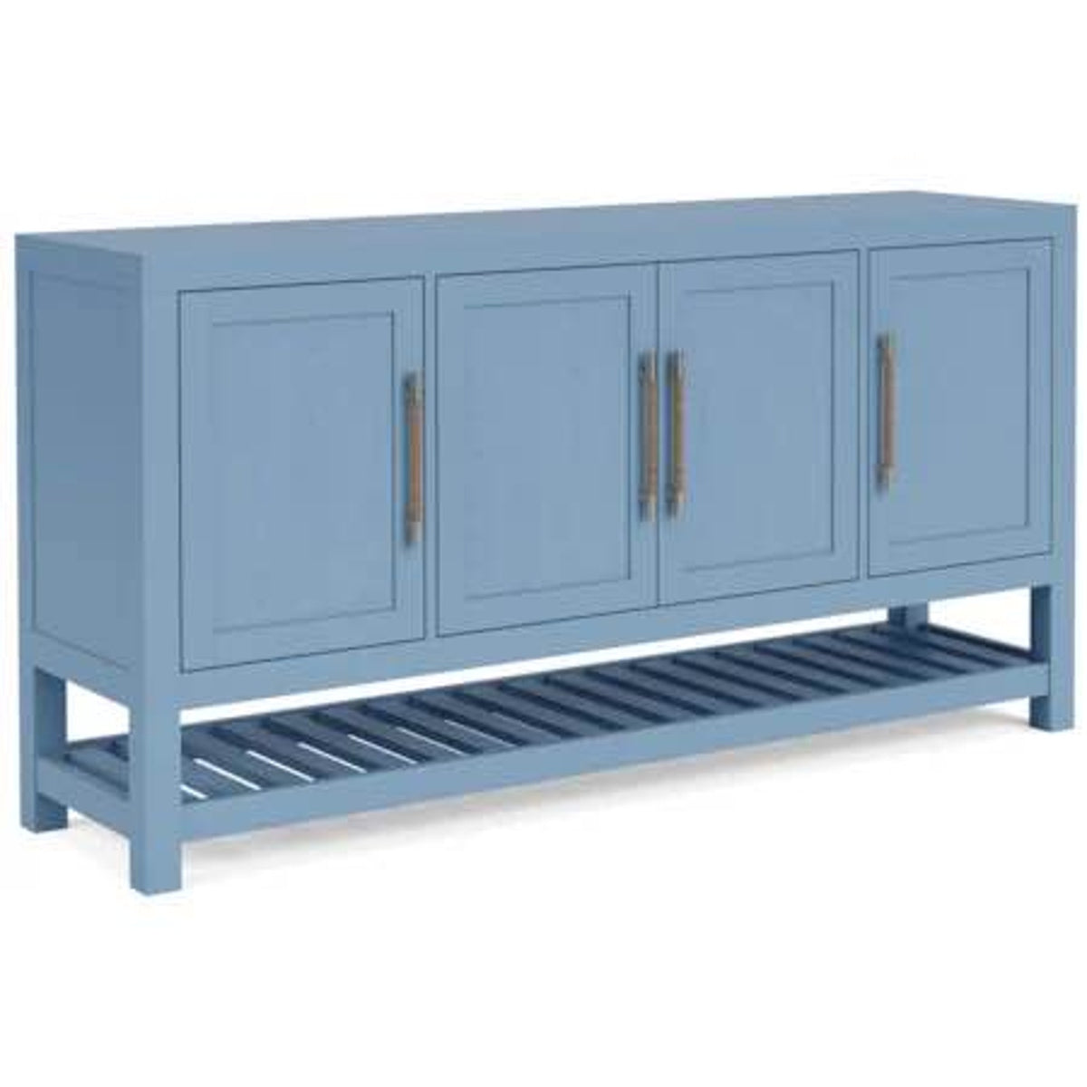 72” Blue 4-Door Server / Buffet | Retail $2,293 | NEW OPEN BOX | Delivery Available