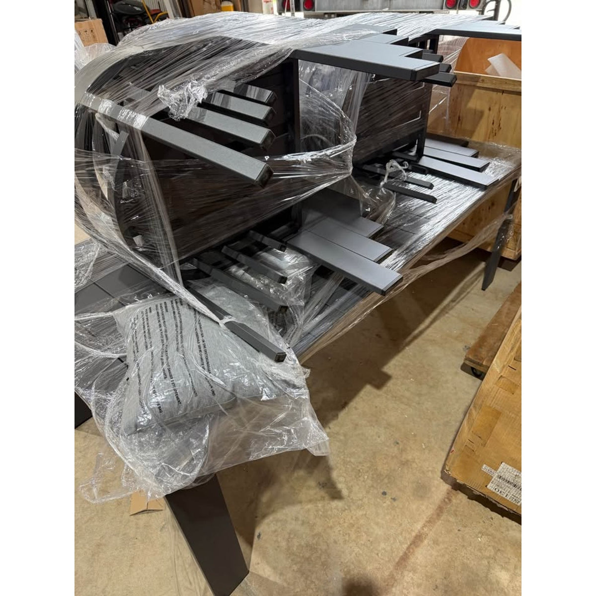 Modway Tahoe 9-Piece Outdoor Aluminum Dining Set for 8 | New Open Box | Delivery Available