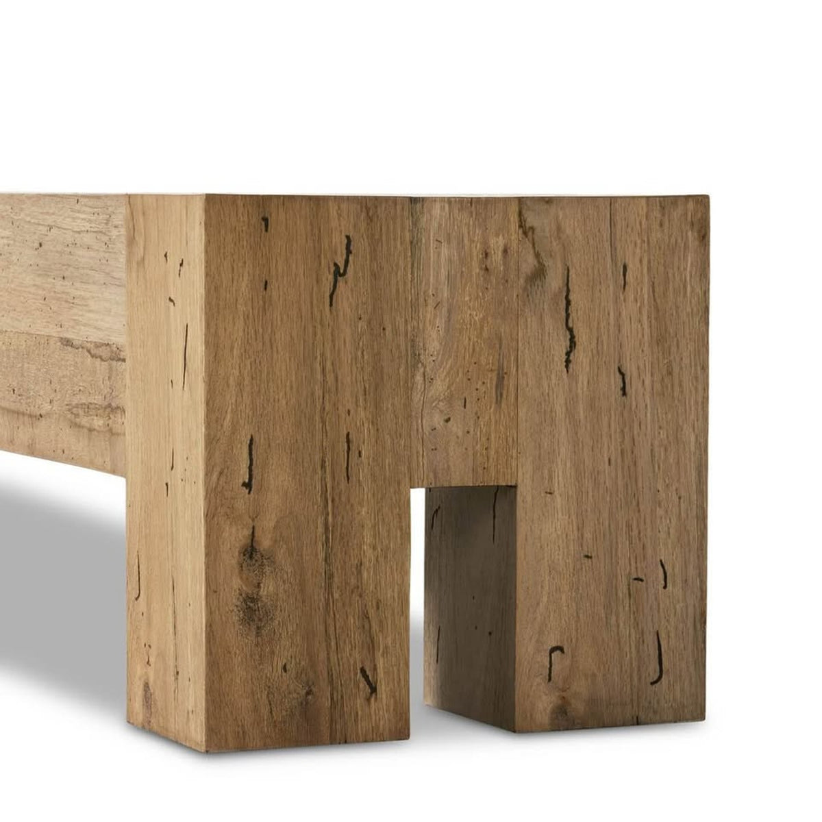 90” Four Hands Solid Wood Dining Bench – $2,499 Retail – Open Box – Delivery Available