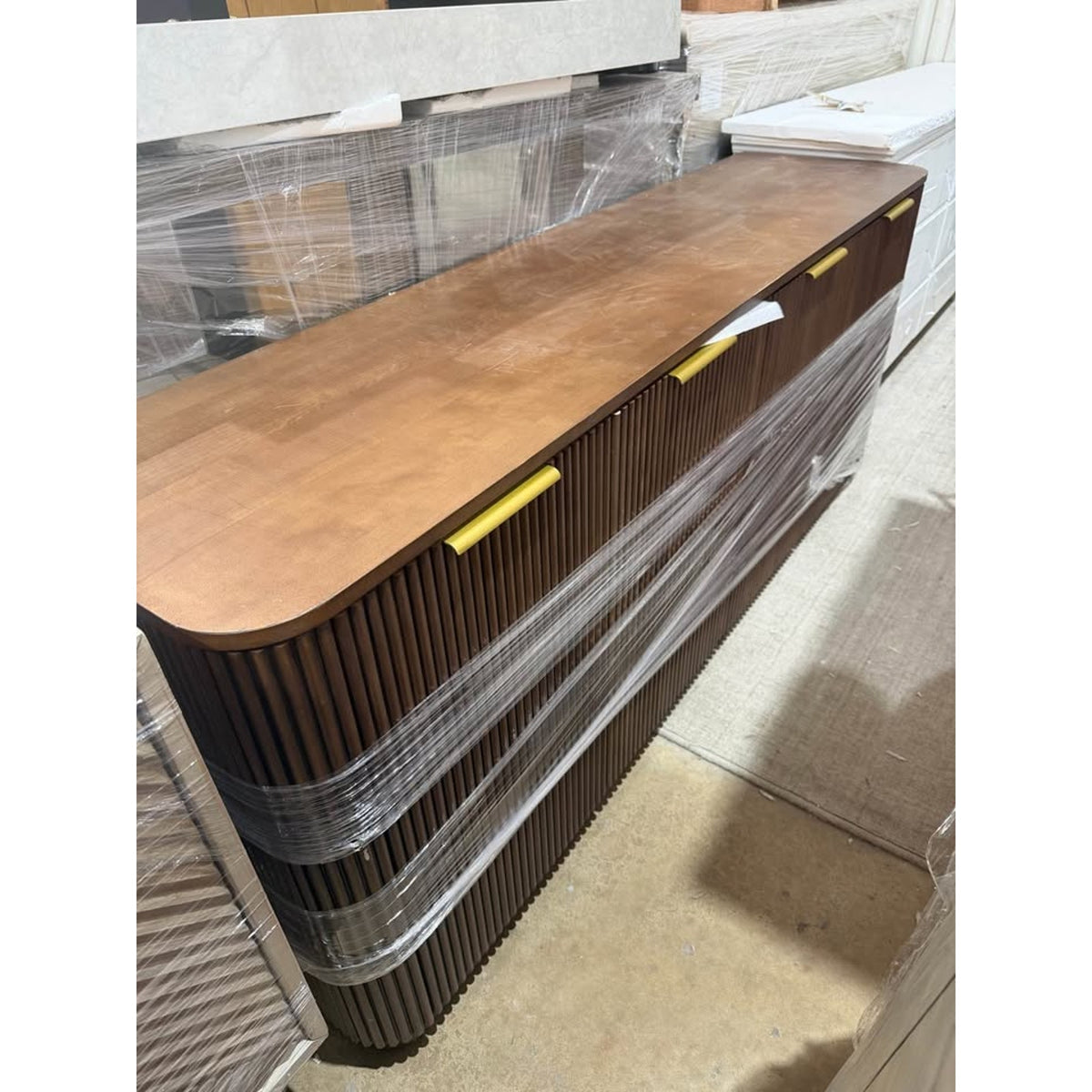 New Joss & Main Nova 73.5” Reeded Sideboard – $1,599 Retail – Delivery Available
