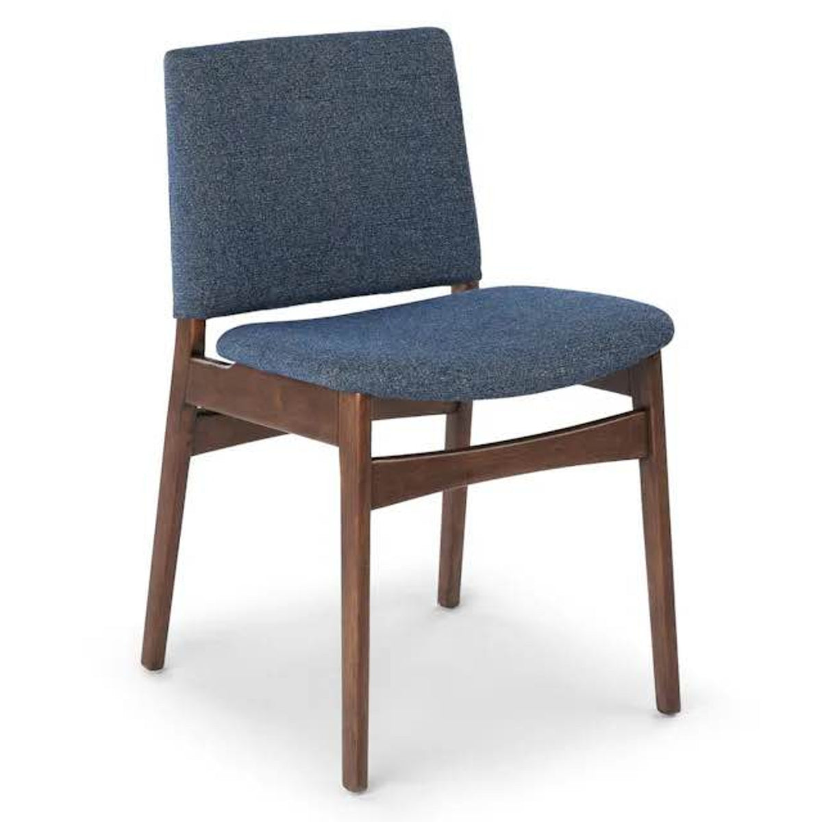 Article Nosh Dining Chairs – Walnut & Denim Blue