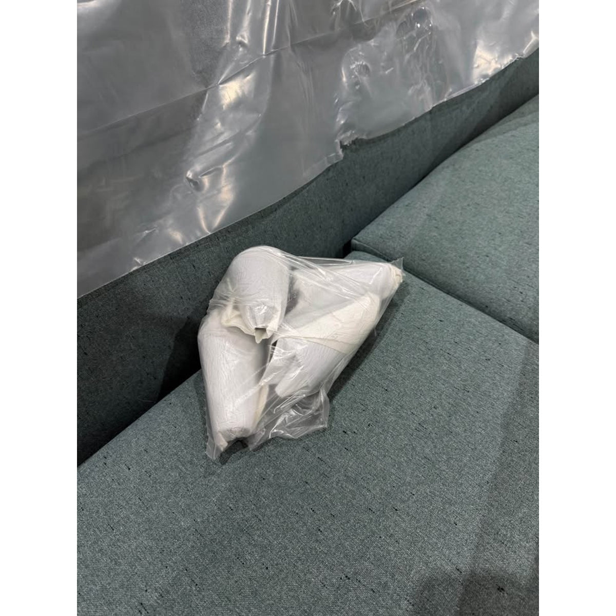 Joybird Hughes Queen Sleeper Sofa | Sea Glass Blue Fabric | Retail $3,800+ | Delivery Available