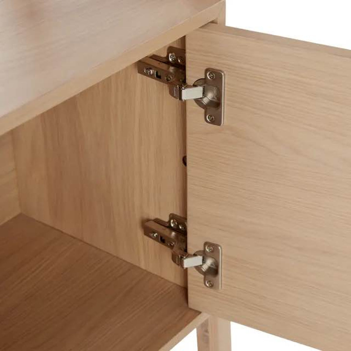 New Article Shelving Unit with Storage – Krossa White Oak – $799 Retail – Open Box – Delivery Avail