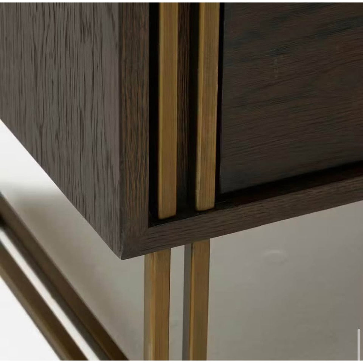 Joybird Lexi Nightstand (2) - New Open Box - Retail $970 each - Blackened Oak - Delivery Available