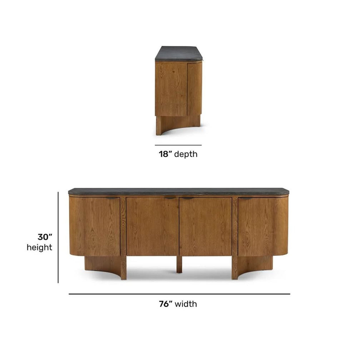 Flexsteel Eclipse TV Stand Console | New Open Box