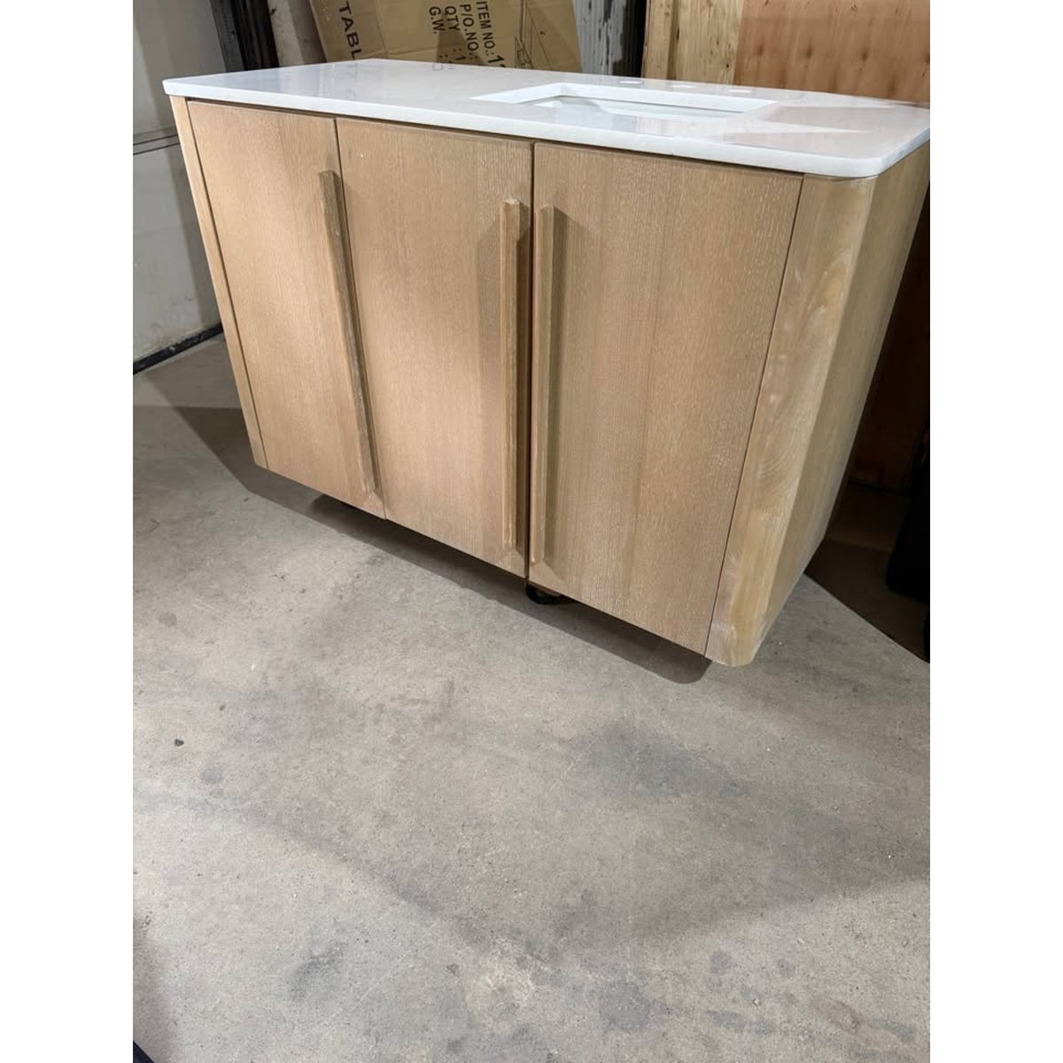 Safavieh Couture Cindybella 48” Single Bathroom Vanity – New Open Box $1100 Retail - Delivery