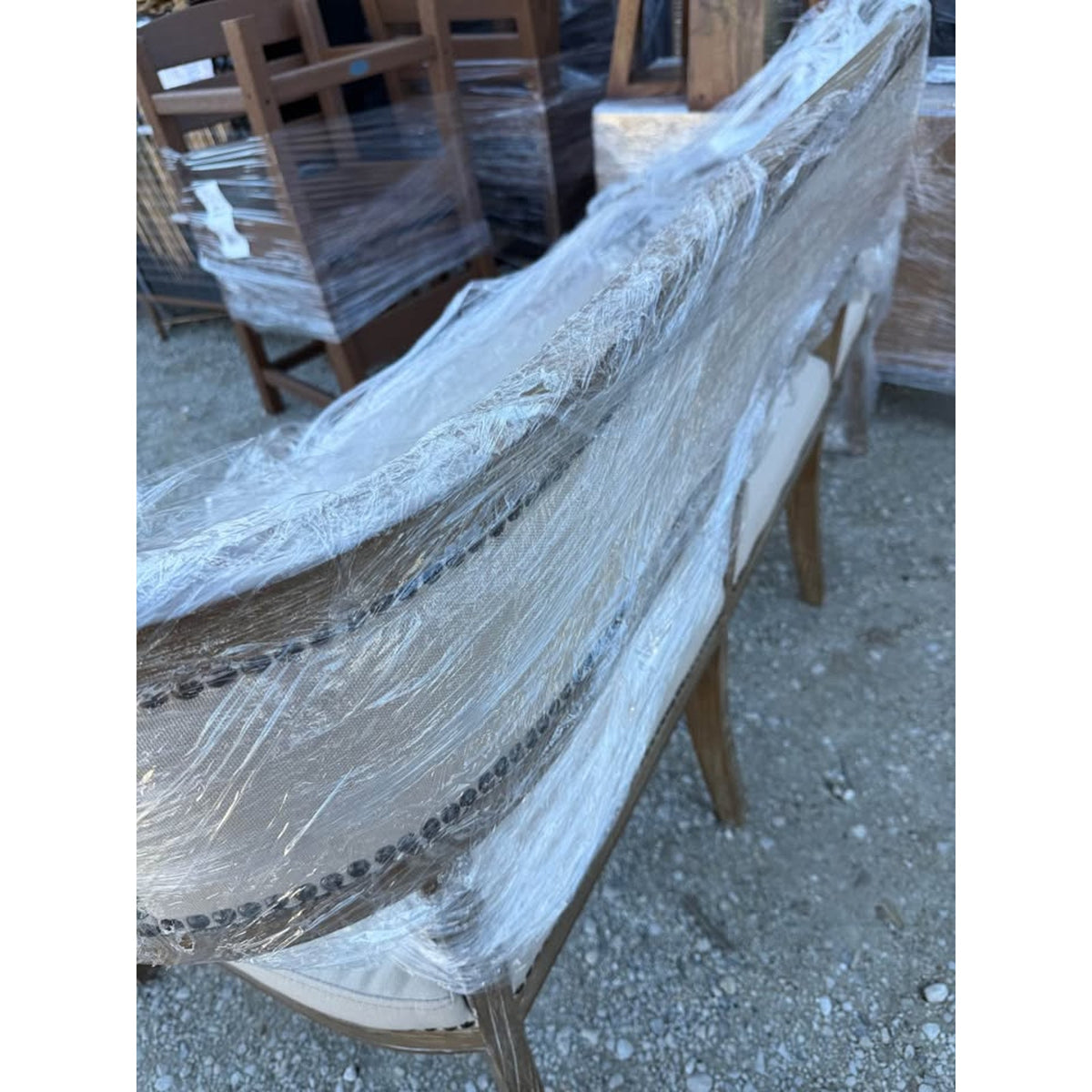 New 62” Upholstered 3-Seat Dining Banquette – $1,420 Retail – Delivery Available