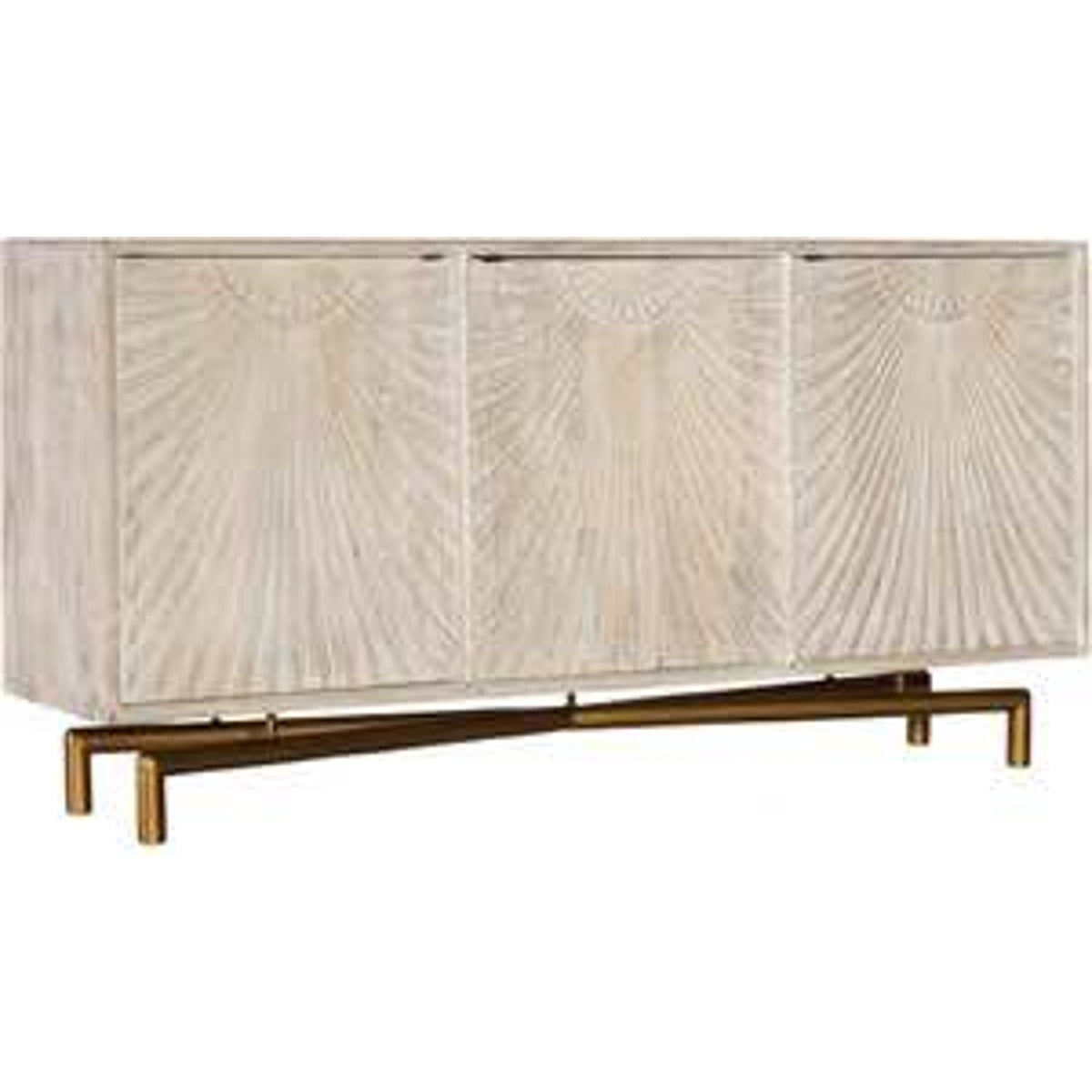 Hooker Furniture 3-Door Rustic Entertainment Console – Retail $3,039 | Delivery Available