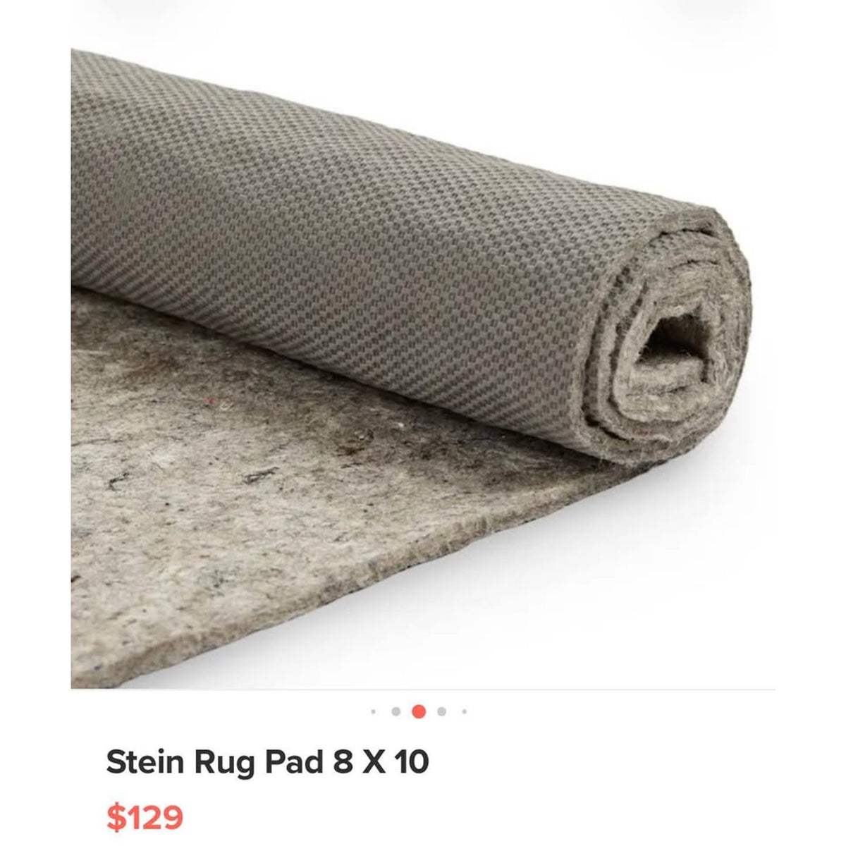 Article | 8x10 Handwoven Wool Rug + Rug Pad Bundle | Fraya - Textured Ivory | Delivery Available