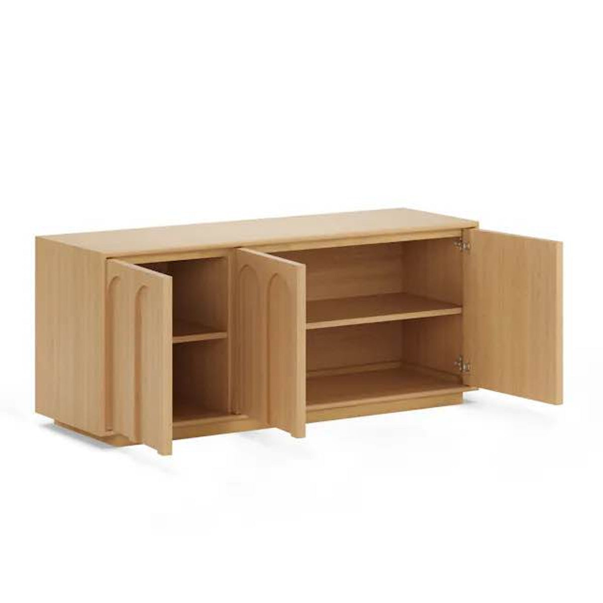 Article Prima 55.5” Media Unit – White Oak – $999 Retail – Delivery Available