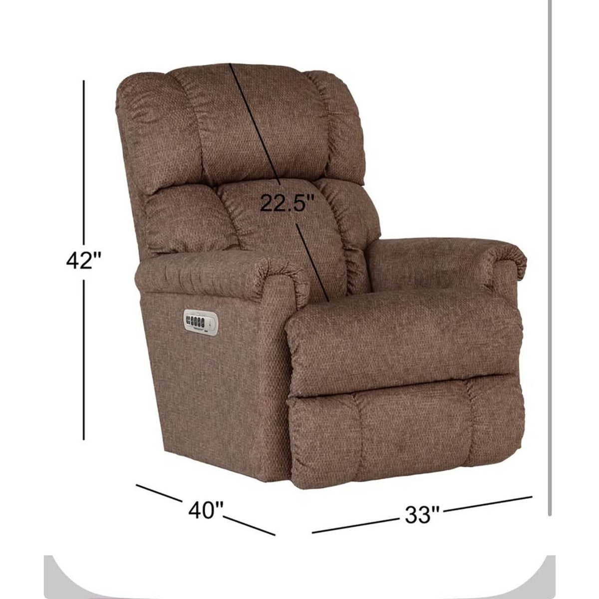 New LAzBoy Chair Pinnacle Power Wall Recliner Lumbar - $2100 Retail “open box” Delivery Available