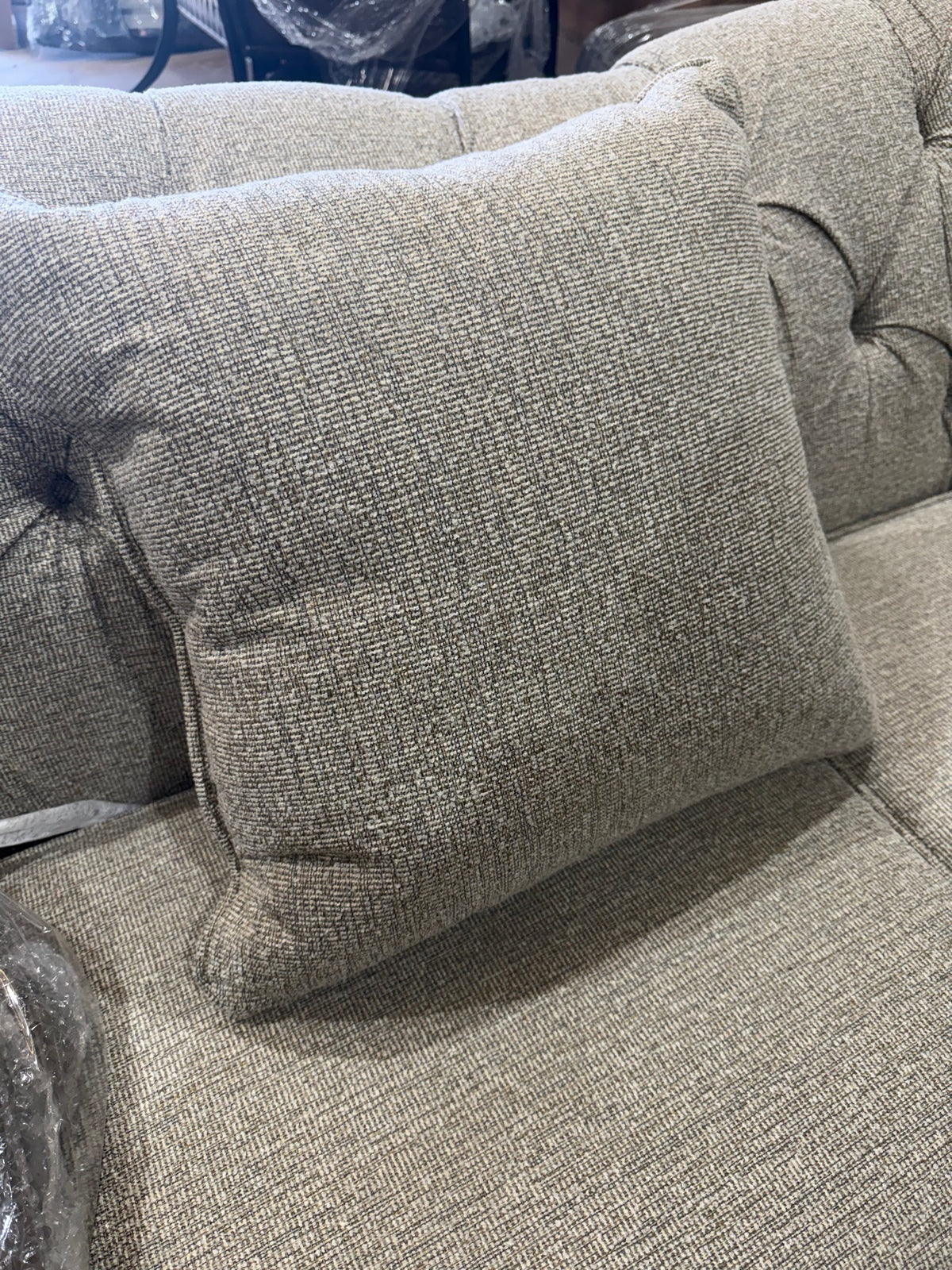 Hughes Furniture 8725S Sofa – Sandstone Oyster – New With Tags – Delivery Available