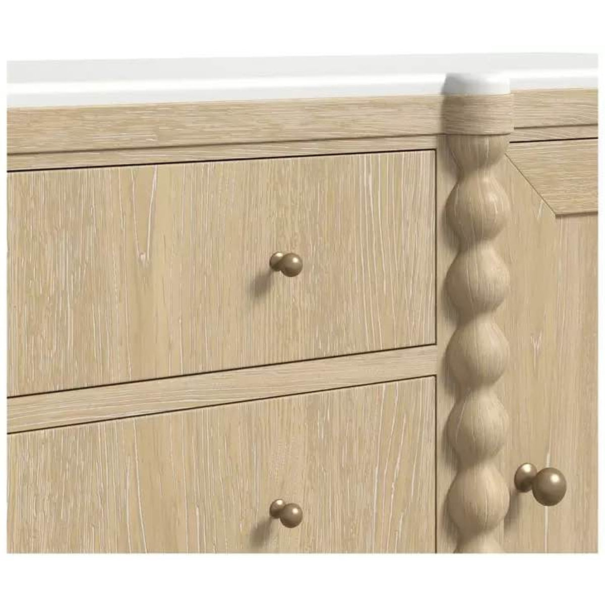 New 72” Marble-Top Credenza / Sideboard – $2,675 Retail – Delivery Available
