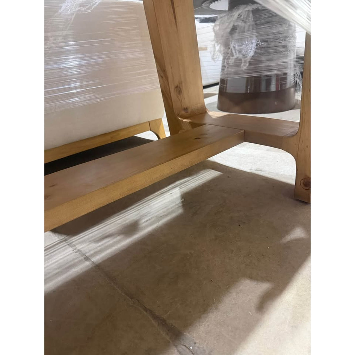 Solid Wood Rustic Farmhouse Dining Table 79” - Open Box - $1,300 Retail - Delivery Available