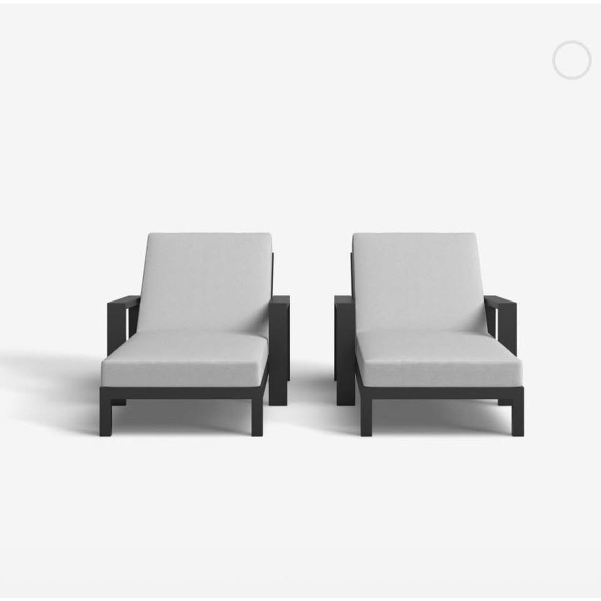 ☀️ AllModern Hoyt Outdoor Chaise Lounge Set (2 Chairs) – Modern Poolside Style Delivery Available