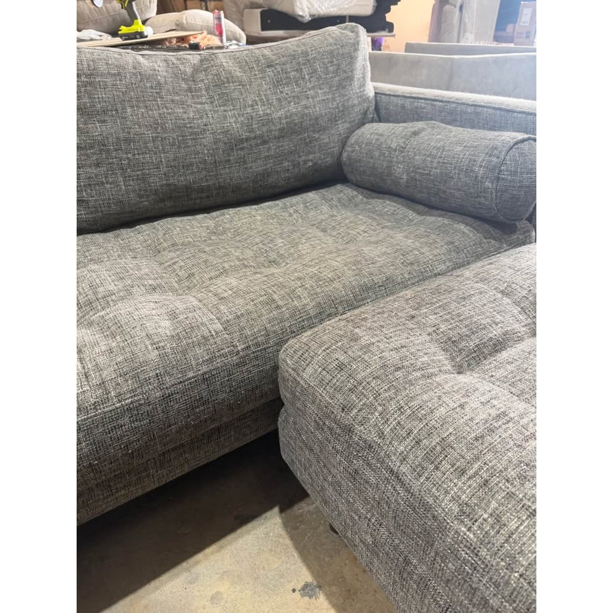 Article Sven 88” Sofa + Ottoman – Good Condition - Professionally Cleaned – Delivery Available