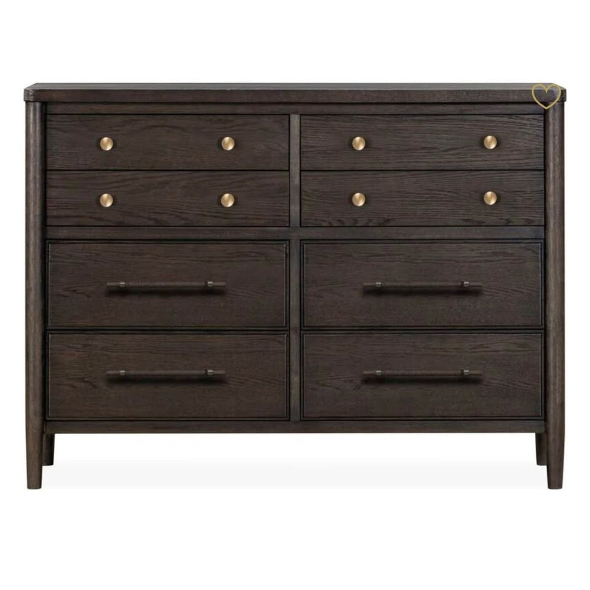 New 8 Drawer Dresser Dark Oak - $1300 Retail “open box” BLEMISH - Delivery Available