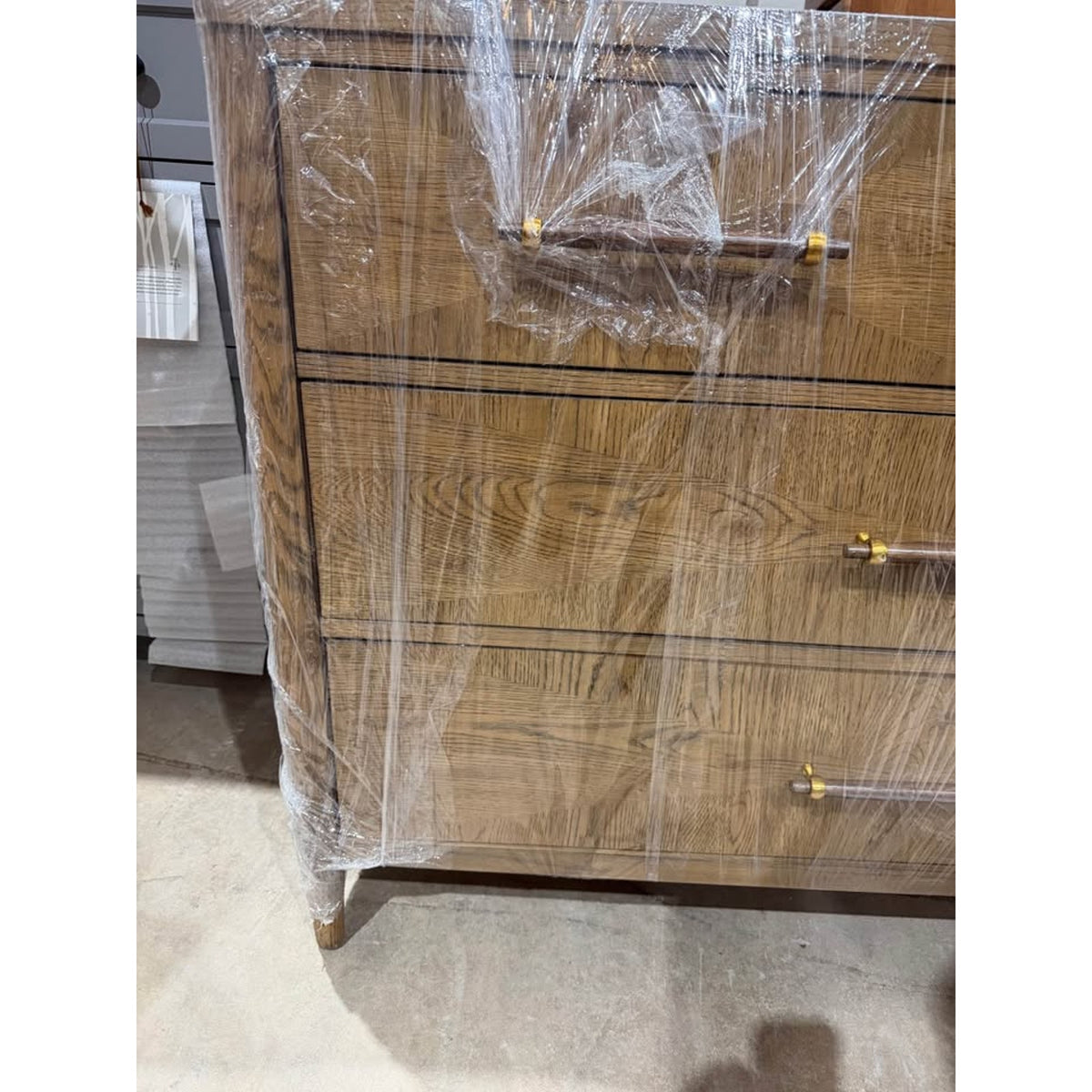 New Designer Oak Accent Chest by Fairfield Chair - Retail $2,500+ “open box” Delivery Available