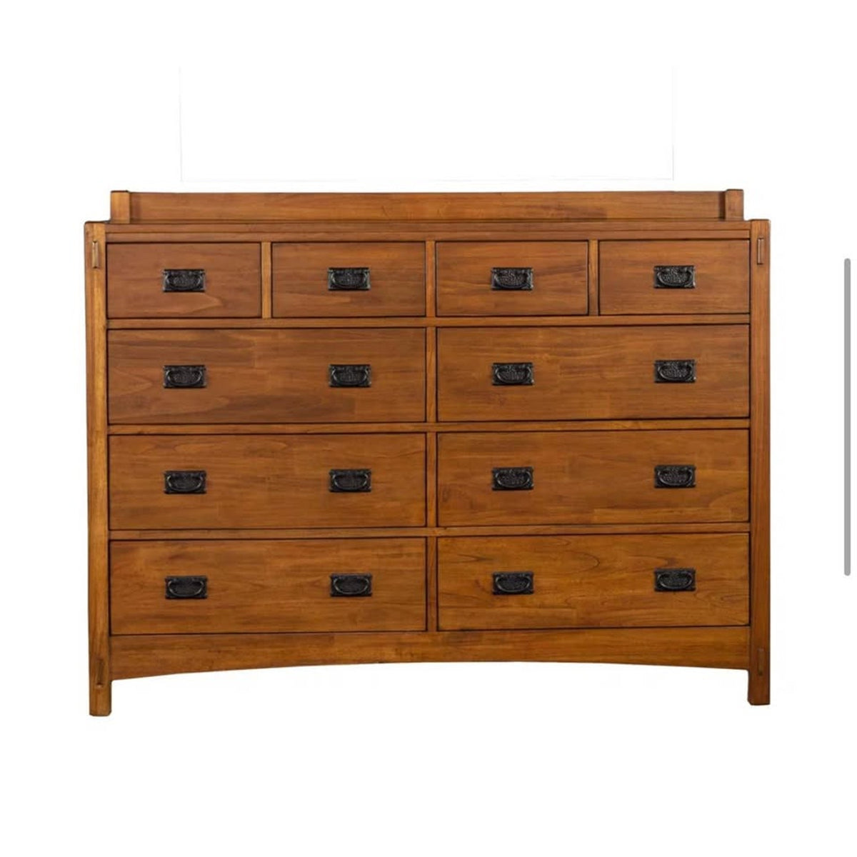 60” Solid Wood 10-Drawer Dresser – $1,563 Retail – Open Box Blemish - Delivery Available