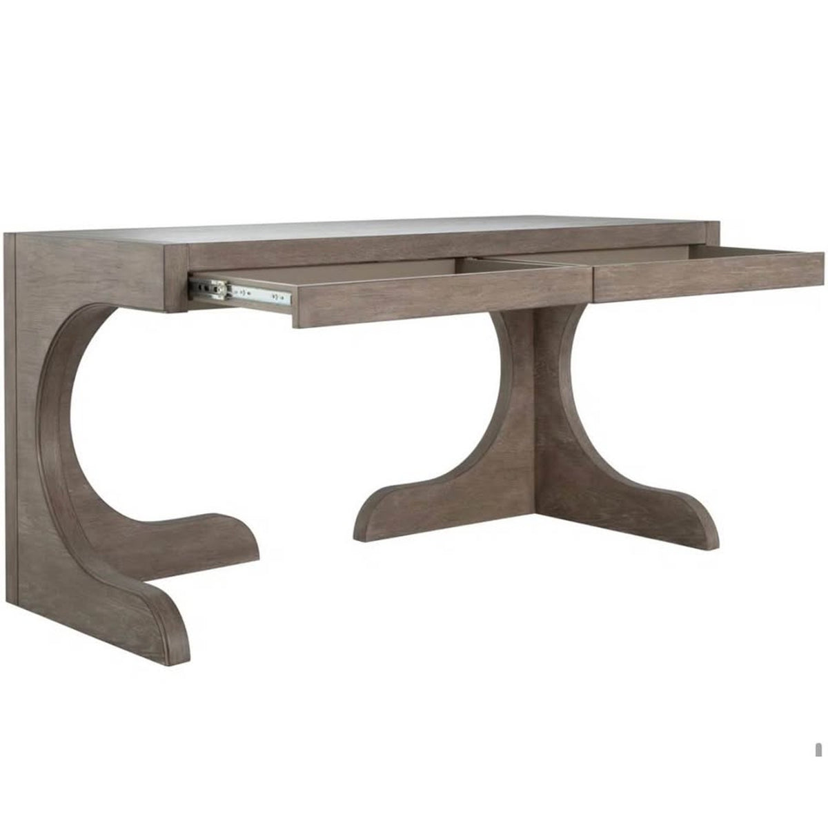 New Gabby Carmen 60” Designer Desk – $2,399 Retail – Brushed Gray - Delivery Available