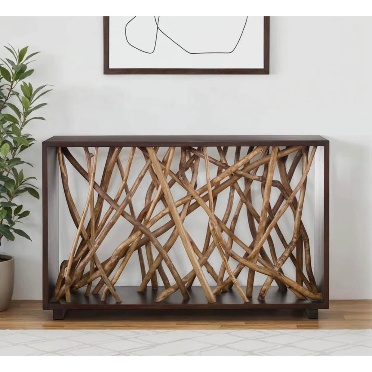 The Twillery Co. 54” Solid Wood Console Table – $1,335 Retail Open Box - Delivery Available