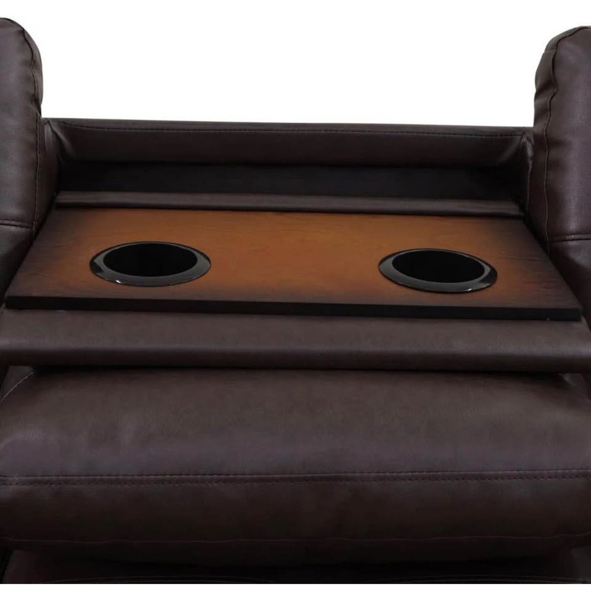 New L-Shaped Faux Leather Sectional with Ottoman – New Open Box $900 Retail - Delivery Available