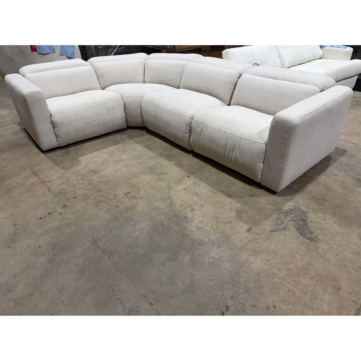Modern 4-Piece Power Reclining Sectional | Reversible Layout | New Open Box - Delivery Available