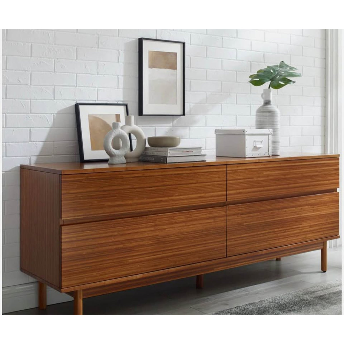 New AllModern Benicio 4 - Drawer Double Dresser Retail $2399 “open box” Delivery Available