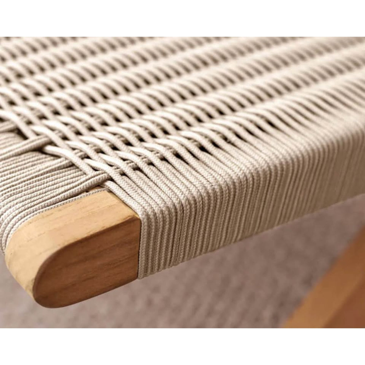 New Burrow Scout Chair in Sand Cord Teak $569 Retail “open box” Delivery Available
