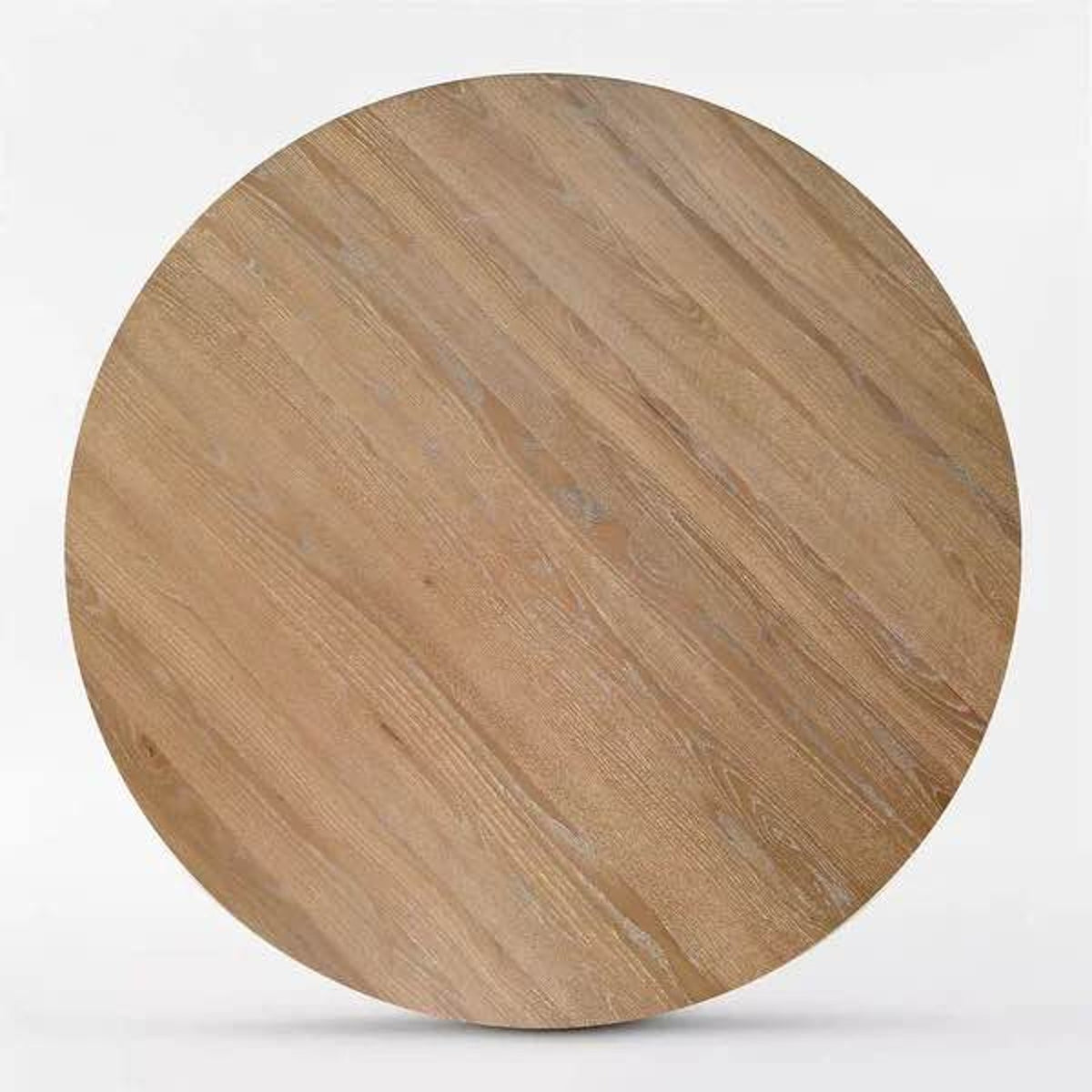 New 60” Round Oak Pedestal Dining Table – $1,280 Retail – open box - Delivery Available