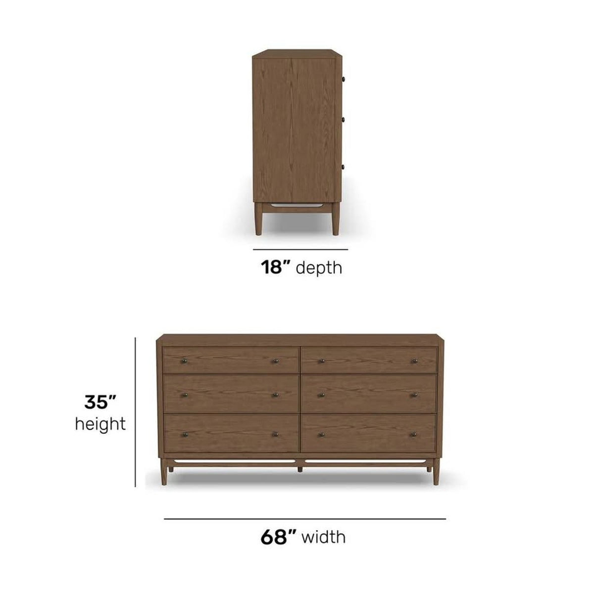 New Flex-steel Verona  6-Drawer Dresser – $1,892 Retail – Open Box – Delivery Available