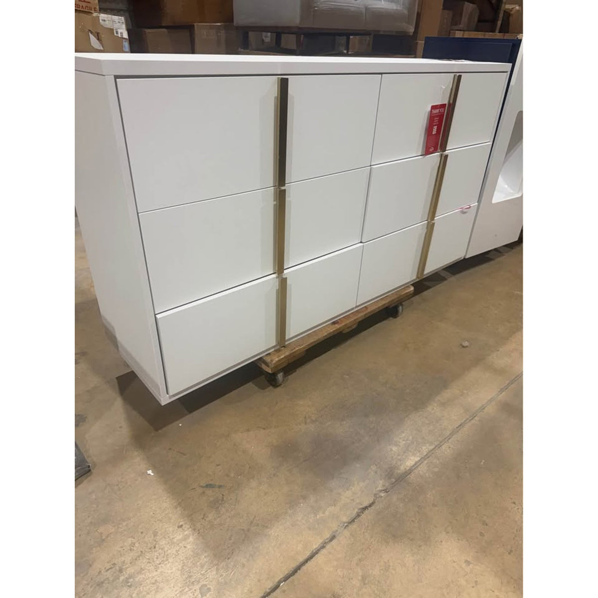 New White 6-Drawer Dresser - Willa Arlo Interiors Jelissa – New Open Box – Delivery Available
