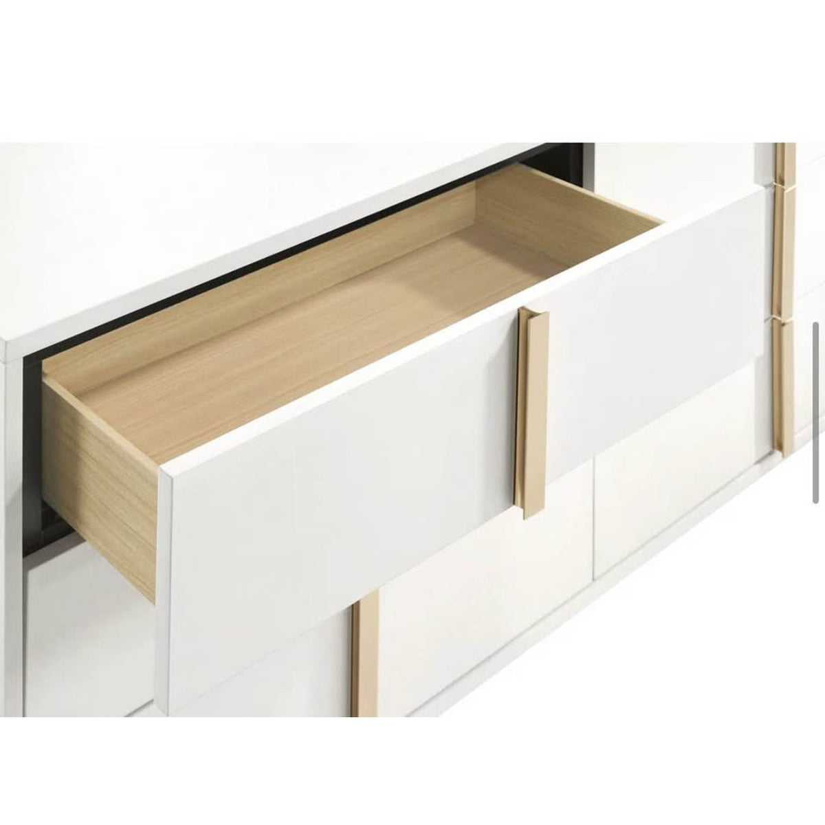 New White 6-Drawer Dresser - Willa Arlo Interiors Jelissa – New Open Box – Delivery Available
