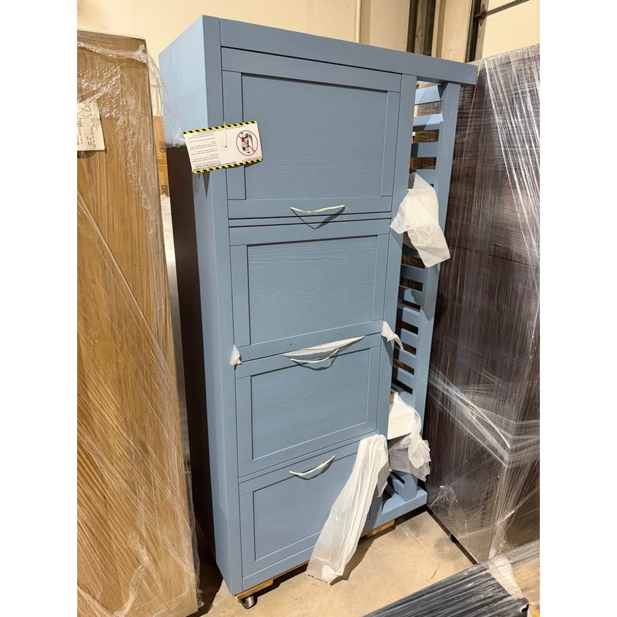 72” Blue 4-Door Server / Buffet | Retail $2,293 | NEW OPEN BOX | Delivery Available