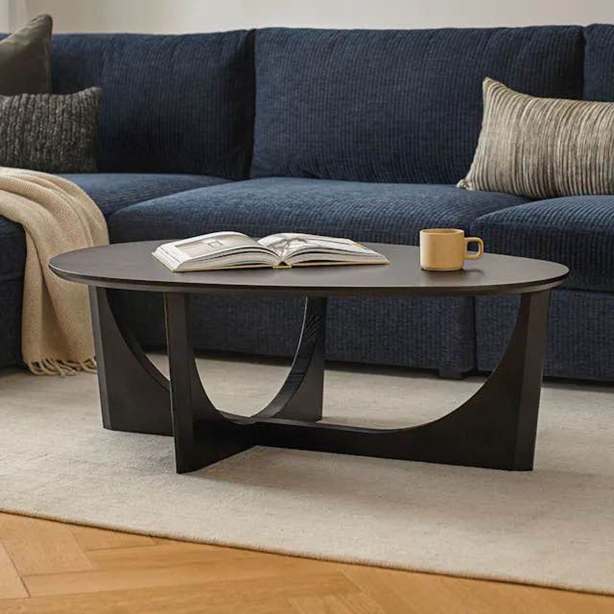 New Article Tovi 42.5” Coffee Table – Black – $399 Retail – Delivery Available