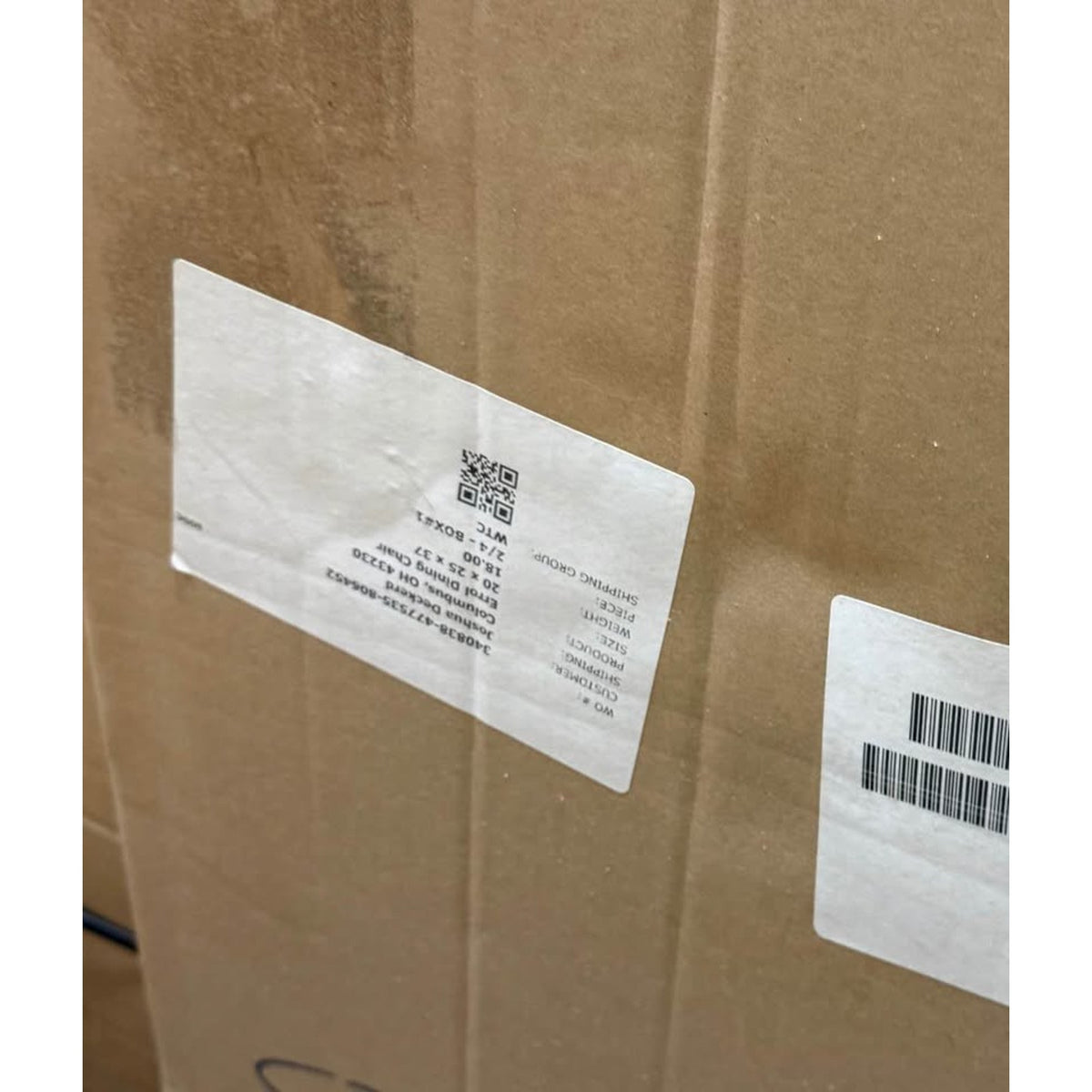 Joybird Errol Dining Chairs (2) - $627 Retail Each - Open Box - Delivery Available