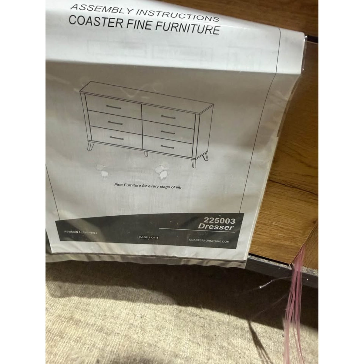 New 6-Drawer Wood Dresser – $774 Retail – Open Box – Coaster Kaywood - Delivery Available