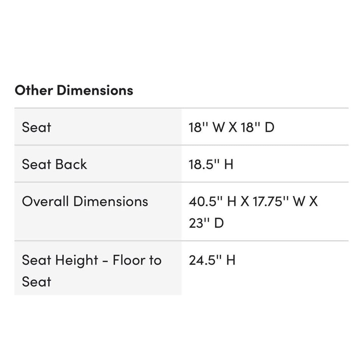 Counter Height Dining Chairs (4 Available) - Brand New Retail $175 each - Delivery Available