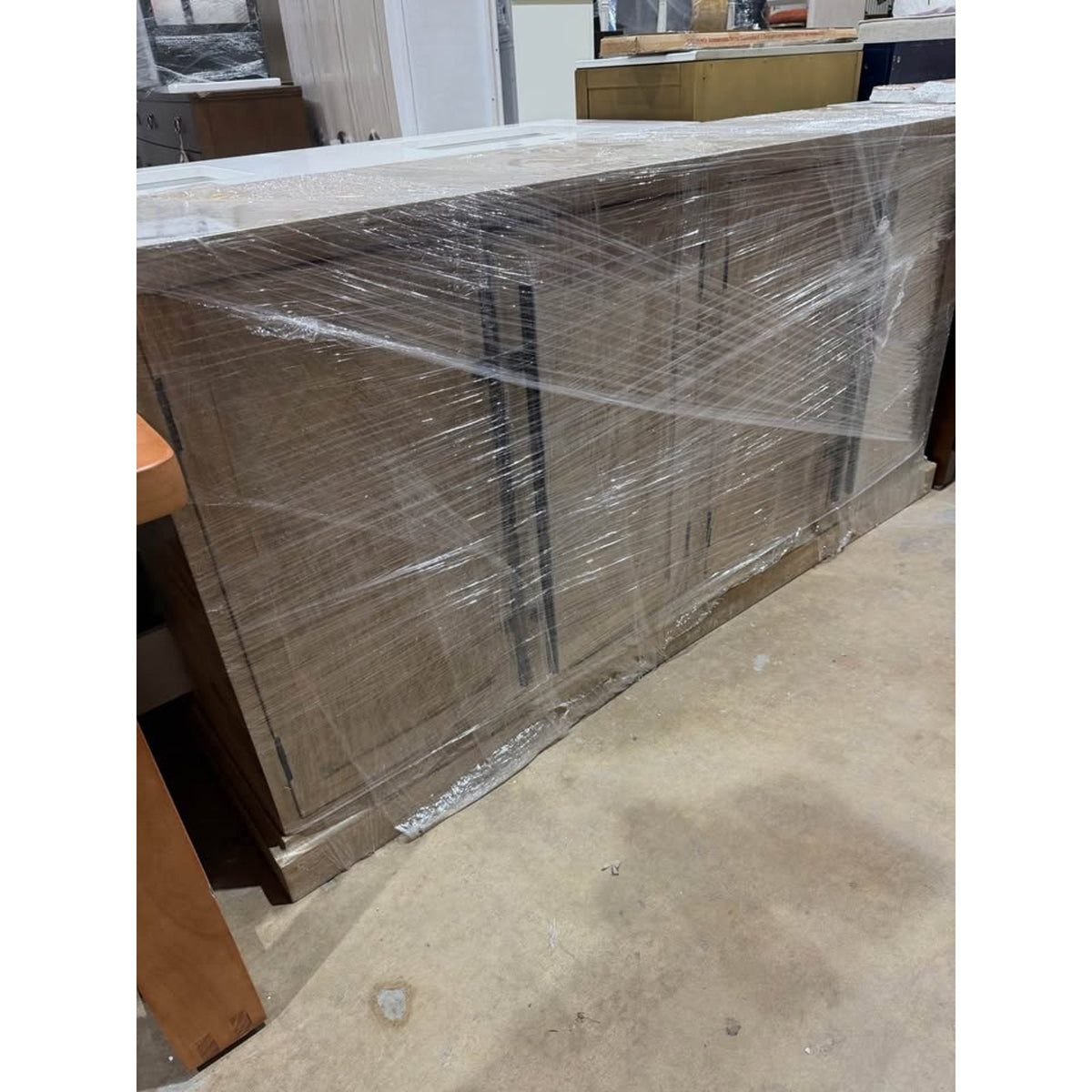 70” Solid Wood Sideboard / Buffet Cabinet – New Open Box – Delivery Available