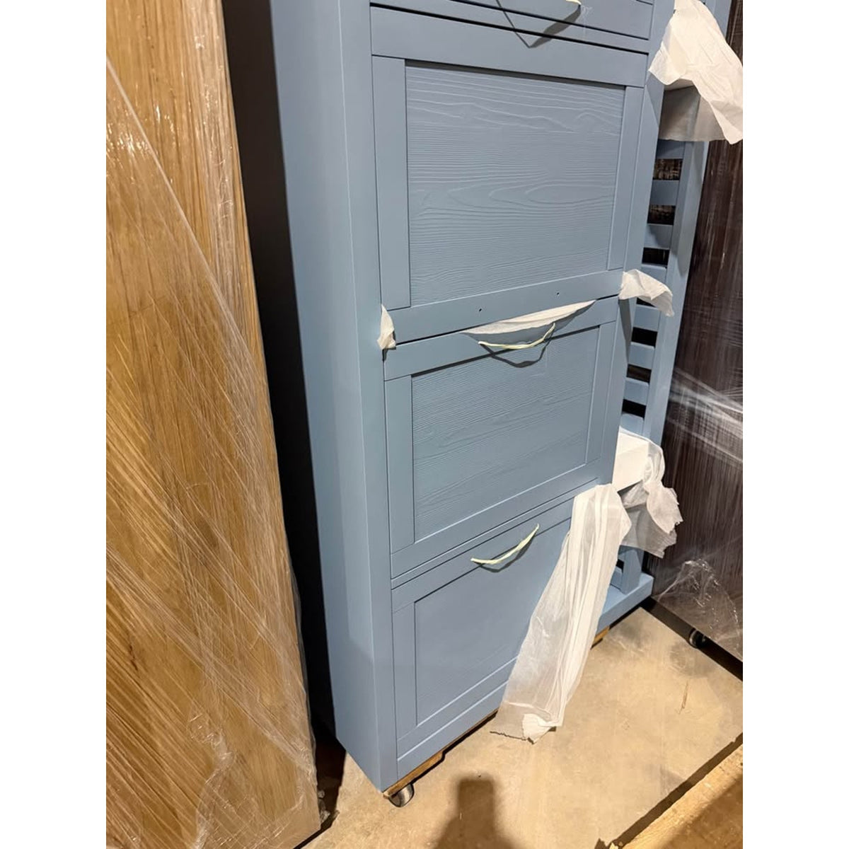 72” Blue 4-Door Server / Buffet | Retail $2,293 | NEW OPEN BOX | Delivery Available