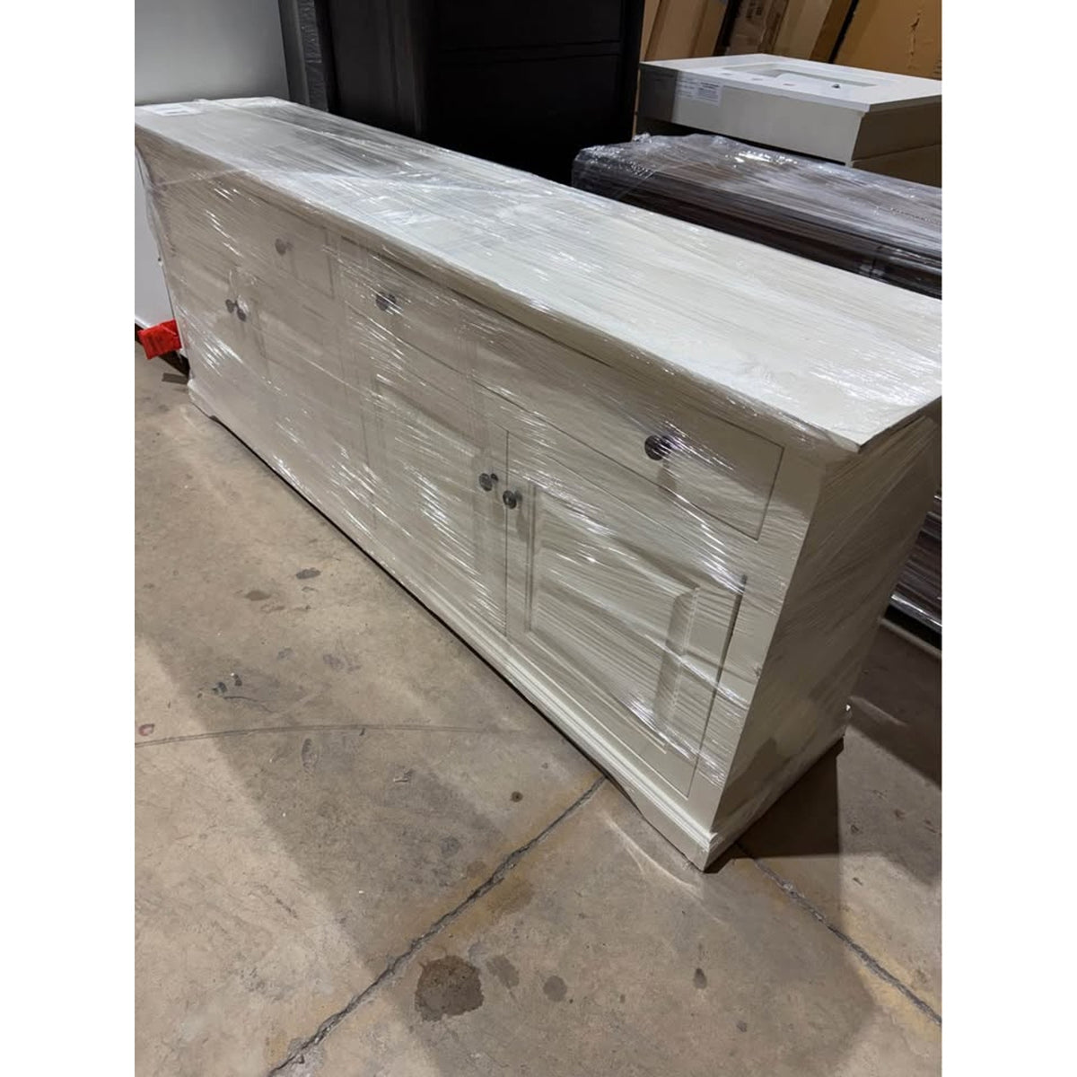 80” Solid Wood Sideboard Buffet – $1,305 Retail – Delivery Available