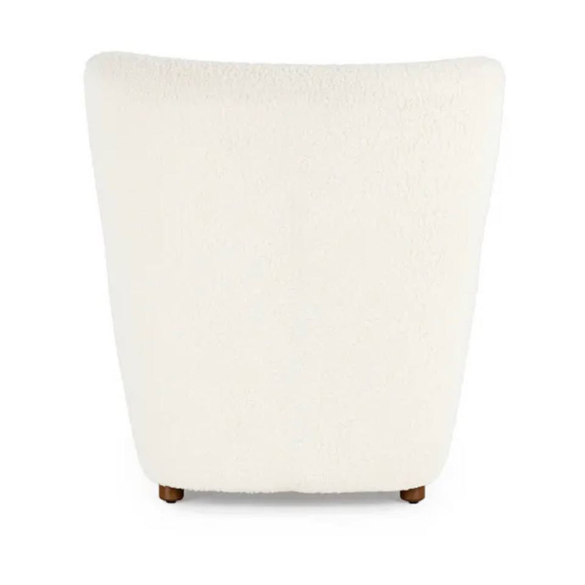 Article Archie Shearling Accent Lounge Chair – White Open Box $700 Retail Delivery Available