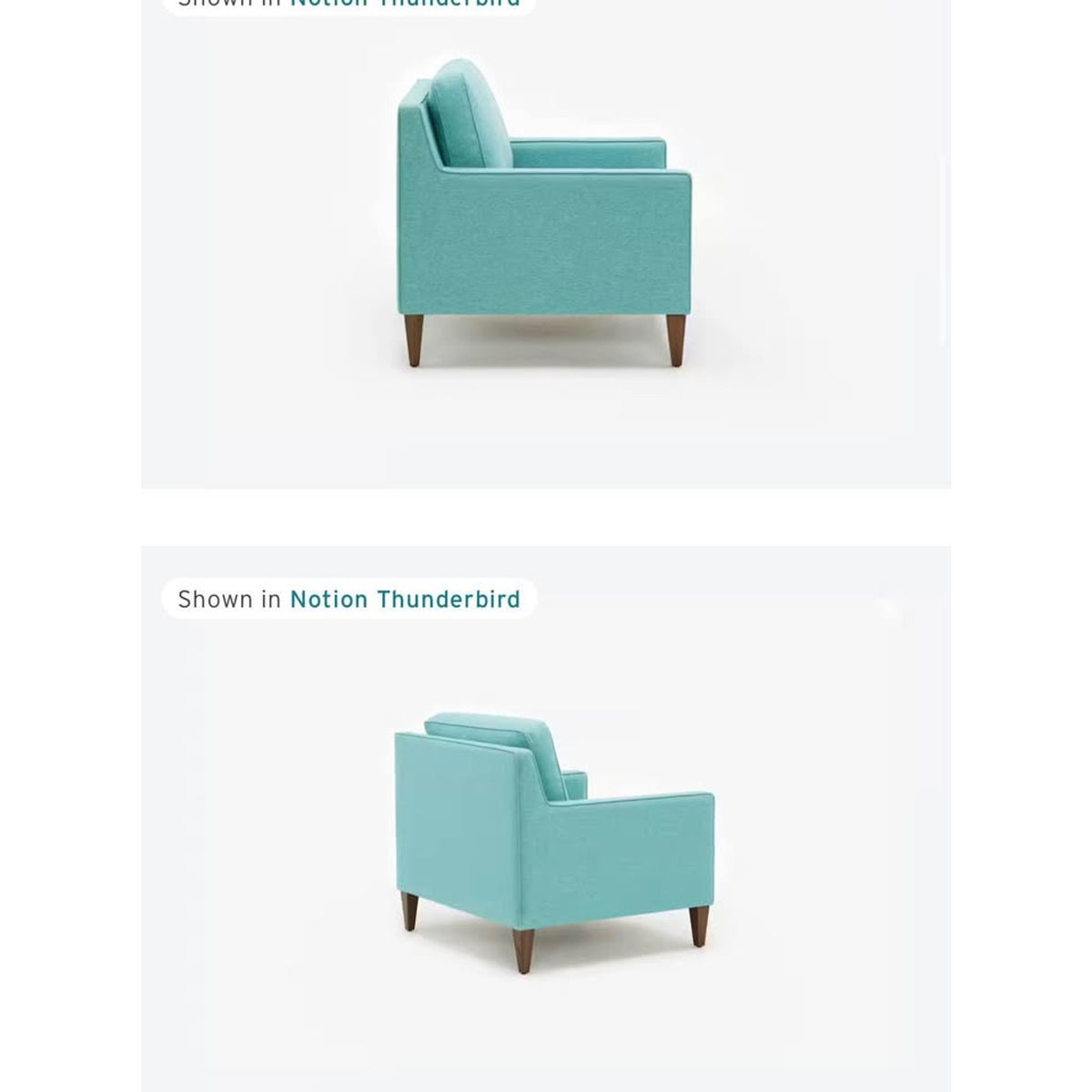 Joybird Levi Chair in Gun Smoke Gray - $1491 Retail - New Open Box - Delivery Available