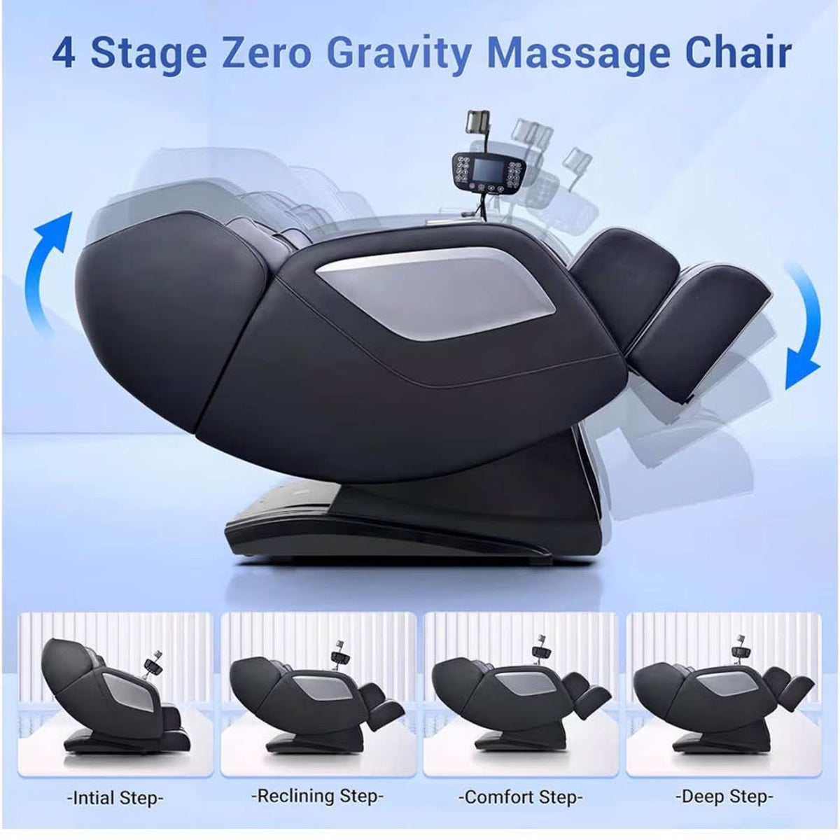 New Full Body Zero Gravity Massage Chair – Retail $2,299 – Delivery Available