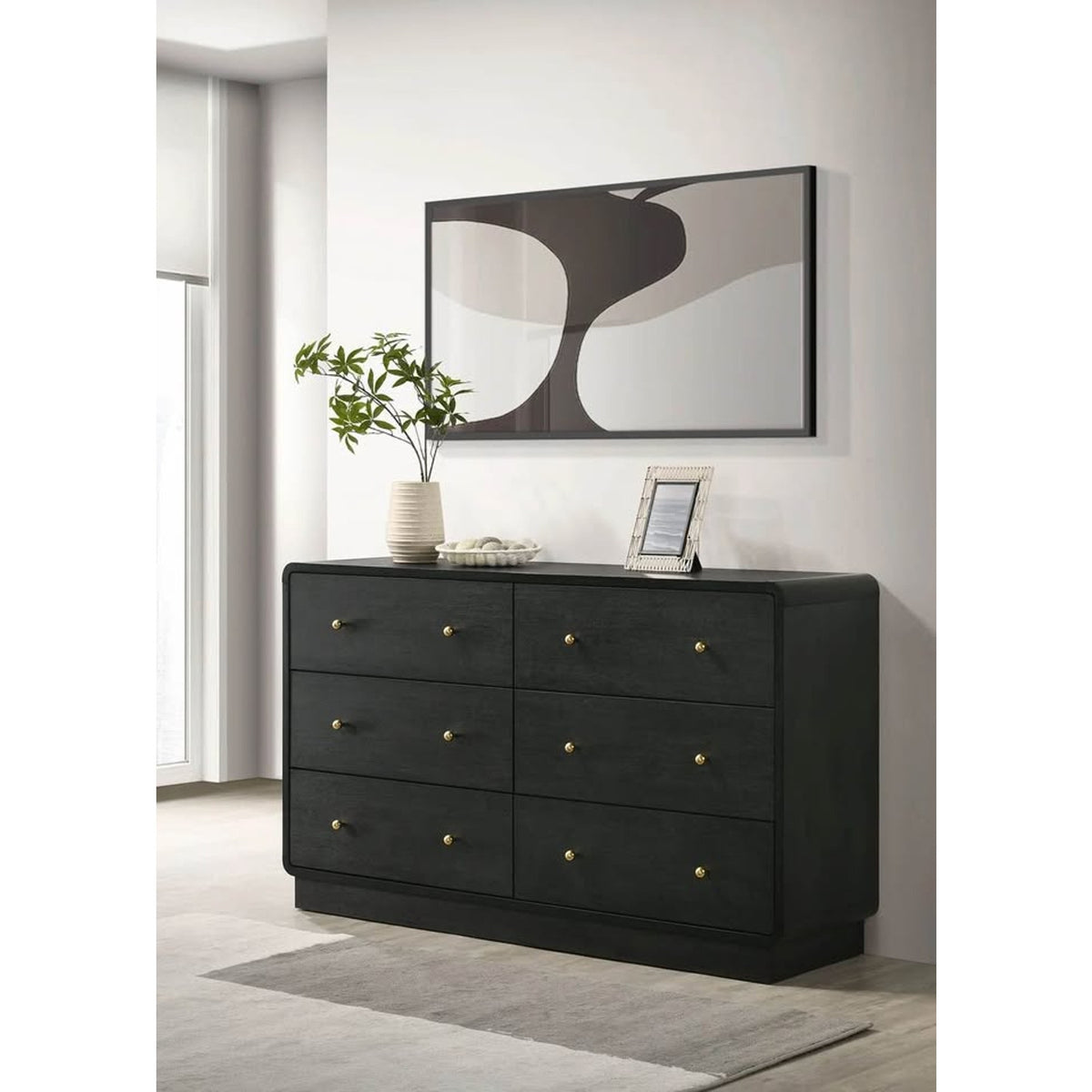 New  6-Drawer Dresser – Black – Retail $949 | Delivery Available